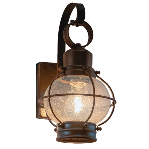 Vaxcel Lighting OW21861 Chatham 1 Light Outdoor Wall Sconce - Bronze - Picture 1 of 3