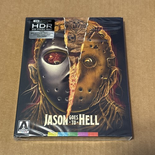 Jason Goes to Hell: The Final Friday 4K Limited Edition w/Slipcover New Sealed