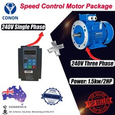 Single-phase speed control kit 1.5kw Three phase motor B5/B35 flange mounting