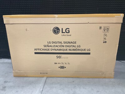 LG 98'' Commercial Signage Display 4K 98UH5J-H HDMI   NEW! GREAT WARRANTY!