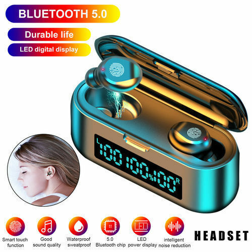 TWS Headset Wireless Earphones Earbuds Noise Cancelling Headphones for Bluetooth - Picture 3 of 14