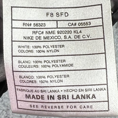 VTG Nike Jacket Youth Boys Size M [10/12] Full Zip Mesh Lined Windbreaker - Picture 6 of 15