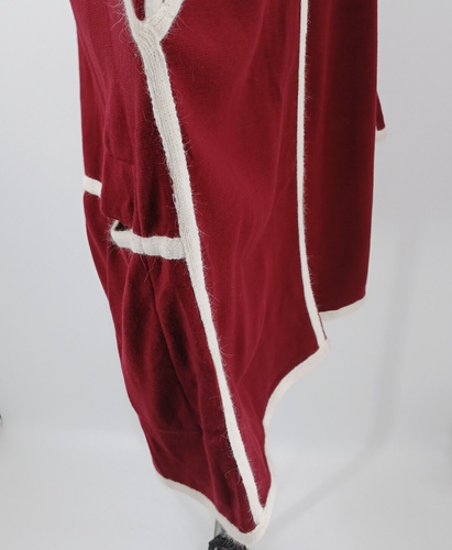 Chloe Angora Wool Blanket Coat Sweater Jacket SZ S Made In Italy. - Picture 9 of 16