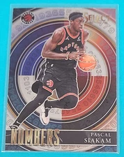 2020-21 Panini Select Numbers #32 Pascal Siakam Raptors BASKETBALL Card Y8
