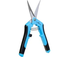 Hydrofarm Precision Curved Blade Pruner with Holster - Trimmer Scissor Pruning