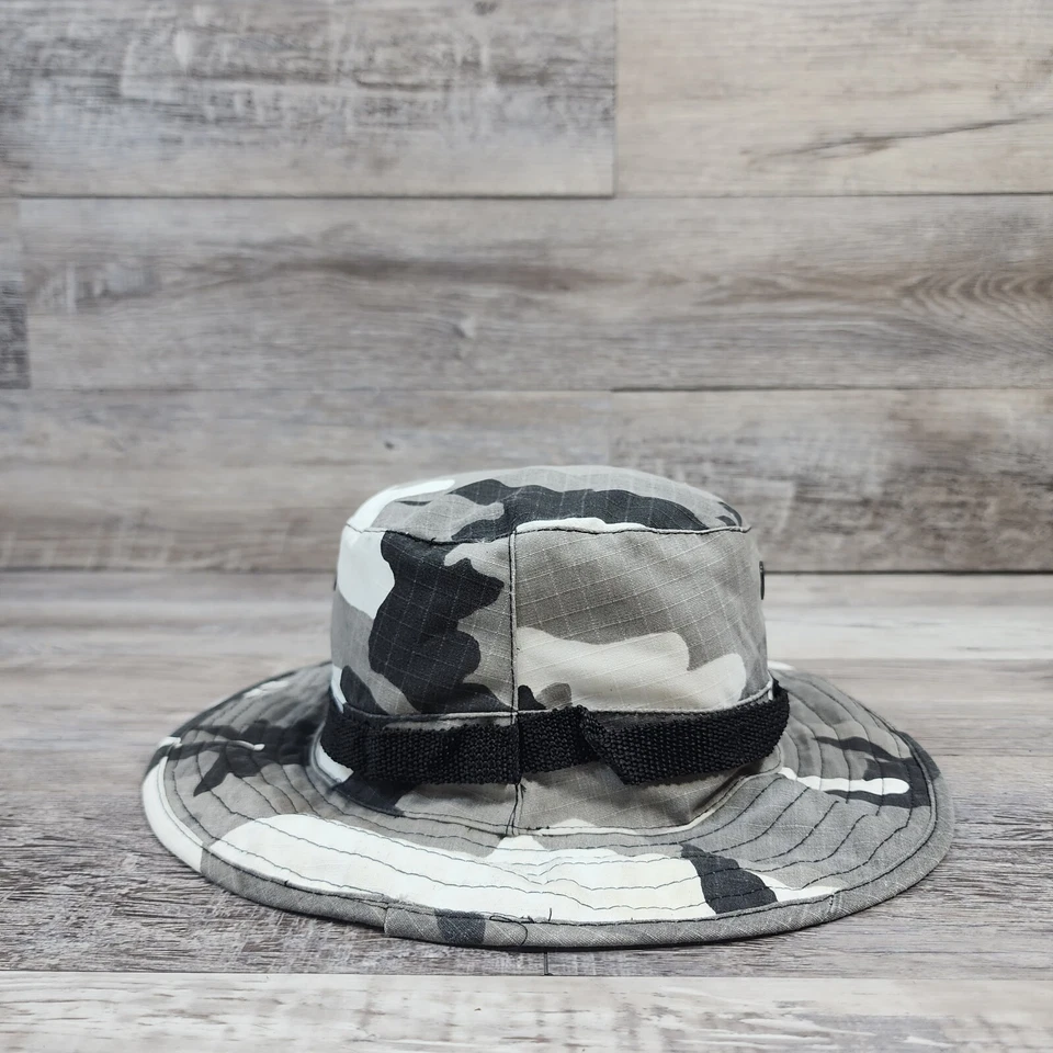 Gorra Camuflaje Militar Ejército Sombrero Adulto Hombre Ajustable ChinStrap Talla XLarge Foto 3 de 4