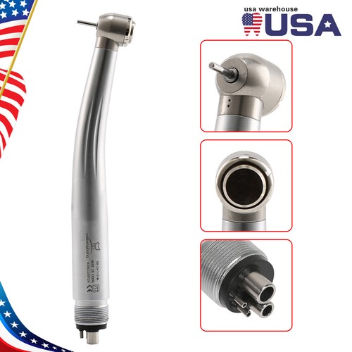 USA Dental High Speed Handpiece (LED Self-Light) Push Turbine 4/2 Hole NSK Style - Picture 19 of 37