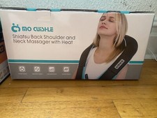 Mo Cuishle Shiatsu Back/Shoulder/Neck Massager with Heat NIB