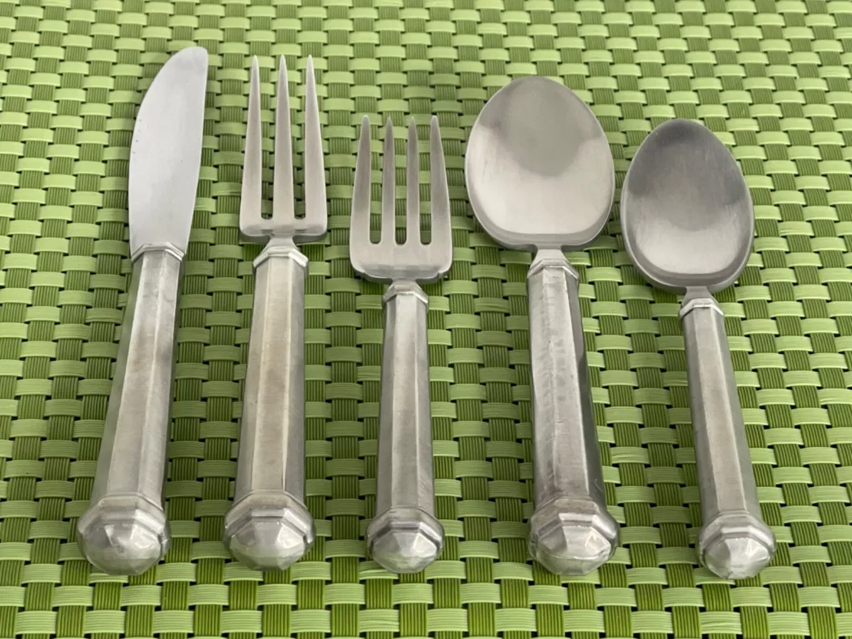 Gorham pewter flatware sale