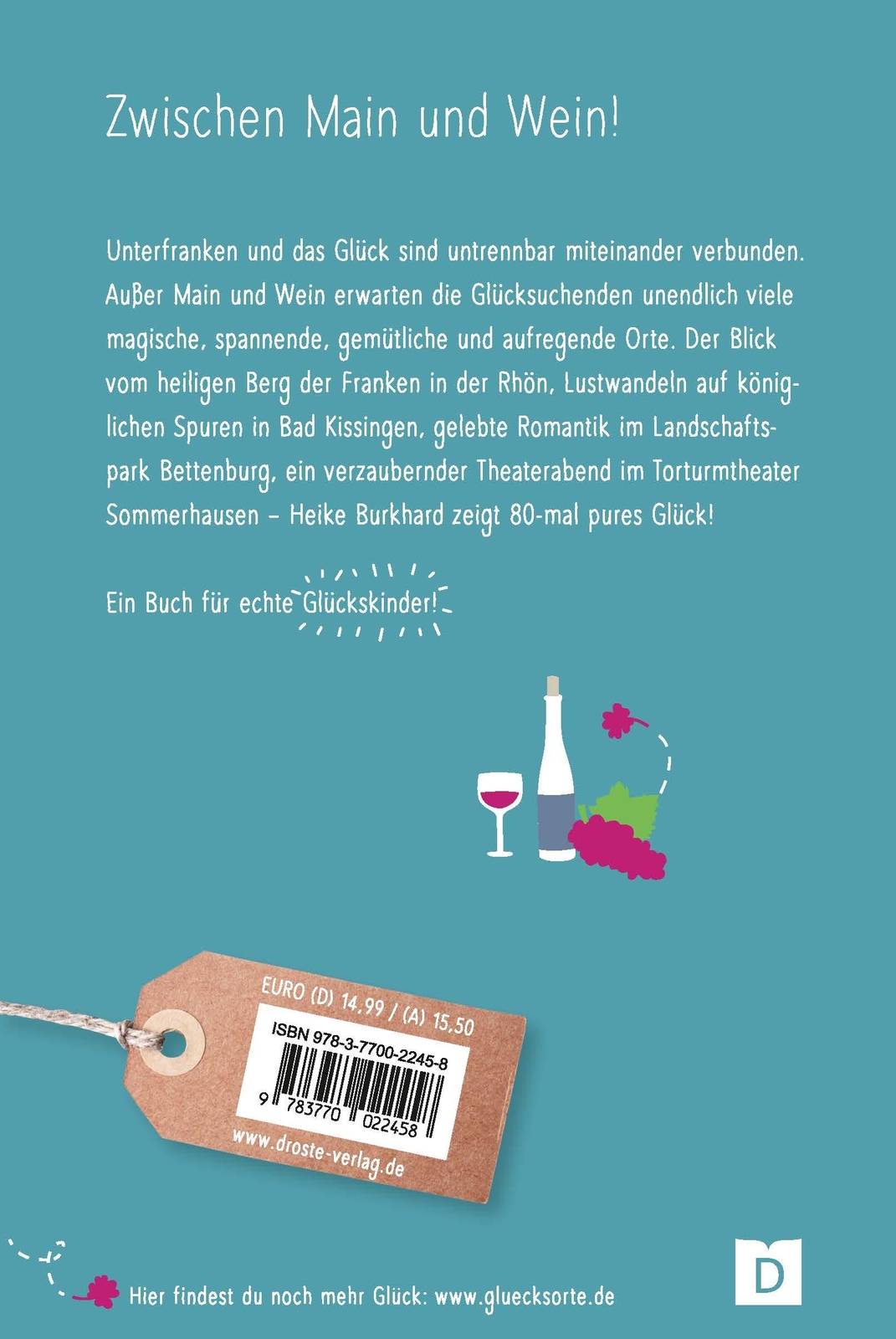 Thumbnail - Glücksorte In Unterfranken - Heike Burkhard - 9783770022458