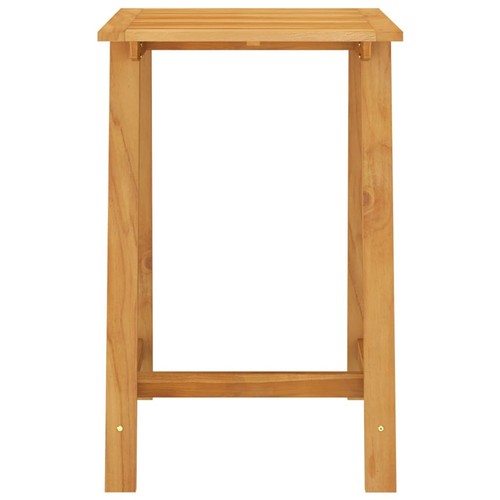 Tidyard Wooden Garden Bar Table Acacia Wood Counter Height Pub Table for S6F6 - Picture 2 of 6