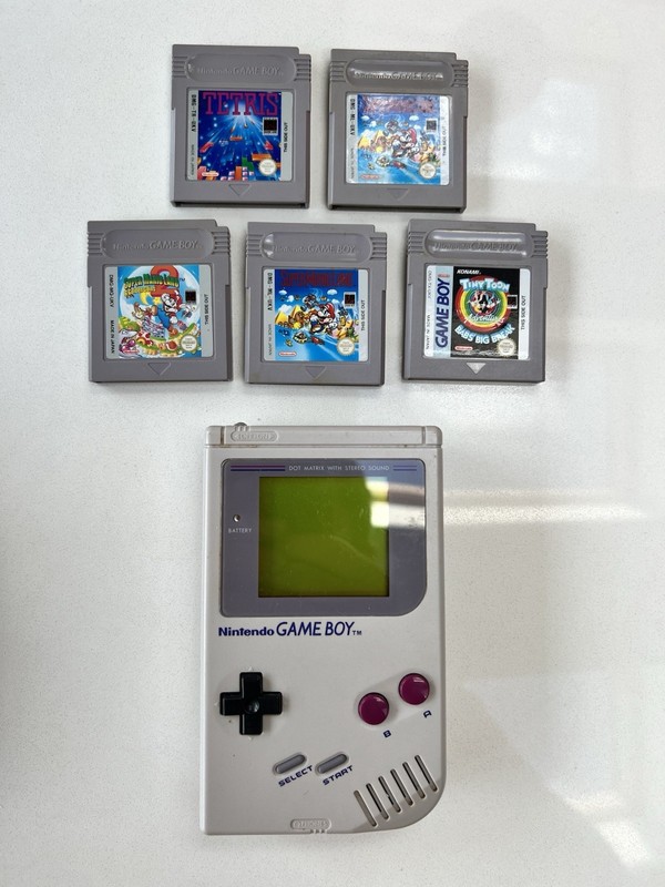Nintendo Game Boy Grey Handheld System - Grey