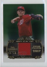 2013 Topps Tribute to the Stars Relic Green /40 Stephen Strasburg #TTSR-SS 7xr
