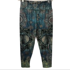 EVOLUTION CREATION CROPPED LEGGINGS SZ M SI11