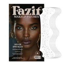 Makeup Patches - Silver - Face Glitter Makeup Speckles - Glow Up Makeup