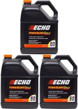 Echo 3 Pack PowerBlend 2-Stroke Engine Oil 1 Gallon Bottle 50:1 Mix 6450050S-3PK