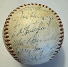 1953 Washington Senators Signed Baseball - Team Autograph Baseball