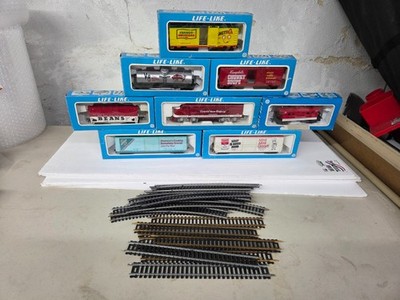 Life Like HO Scale Campbells Soup Advertising Promotional Train Set 1982