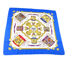 Herm s Les Tambours 1989 Vintage Silk Scarf By J.Metz Rare Luxury Carre 90