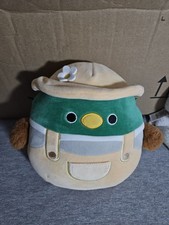 Squishmallows Avery The Duck In Overalls Easter 2024 8" Plush