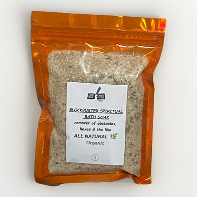 Block Buster Spiritual Bath Salts: Remover Of Obstacles . Block Destroyer Hoodoo