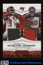 2017 Panini Rookies & Stars #19 Jameis Winston O.J. Howard Team Duals #/99
