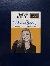 TATUM O'NEAL  -2014 PANINI Golden Age Historic Signatures. Autographed Card #TAO