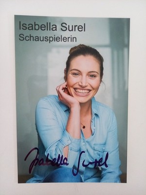 Isabella Surel - Original Autograph - Approx 15x10cm - Photo