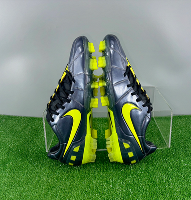 Nike Total90 Laser II FG 385423-473 Elite US9.5 UK8.5 Yellow boots