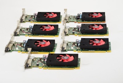 Lot of 7 Dell AMD Radeon R5 340X 2GB GDDR3 Video Graphics Card