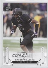2015 Leaf Draft Kasen Williams #33 0a1