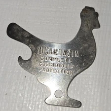 Chicken Shaped Veterinary Poultry Antibiotic Advertising Bottle Opener