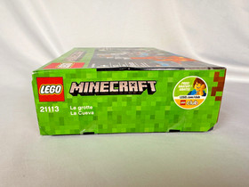 LEGO Minecraft Lot: The Cave (21113), The Farm (21114), Alex+Chicken (21149) New