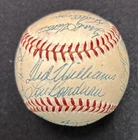 1954 Boston Red Sox team autographed Reach AL baseball JSA-LOA Certified