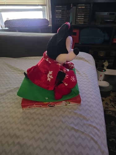 2014 Holiday Disney Minnie Mouse Musical Holiday Weihnachtsschlitten Jingle Bells - Bild 4 von 4