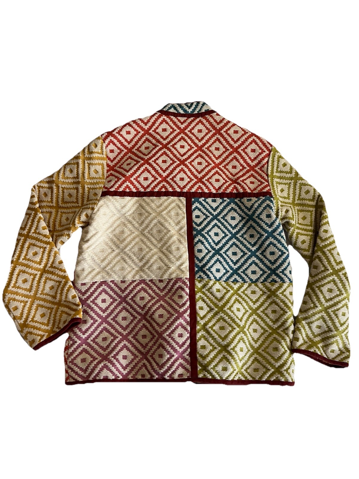 FRNCH Paris Multicolour Patchwork Diamond Quilted… - image 6