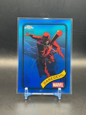 2025 Topps Chrome Marvel DAREDEVIL #97 Blue Refractor (230) /299 RAW