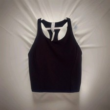 Lululemon Women's Tank Top Black Size 6