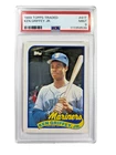 1989 Topps Traded Ken Griffey, Jr. Rookie RC #41T Mariners PSA 9