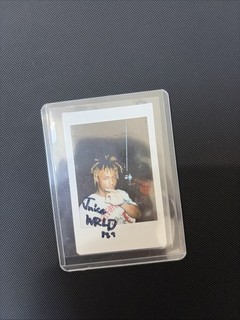 Juice WRLD Signed Autographed Polaroid Photograph With Inscription