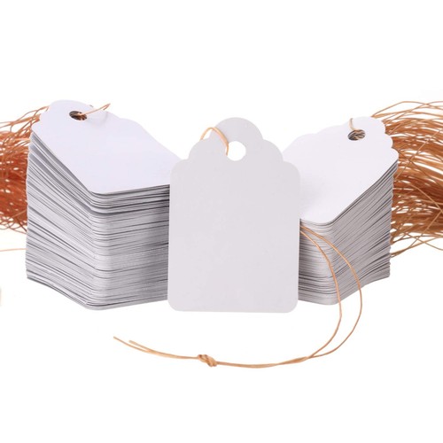 1000pcs Waterproof White Nursery Garden Price Tags with Strings ...