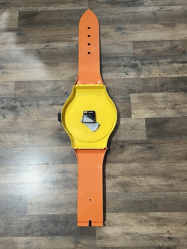 Vintage Chester Cheetah Cheetos Goes Big Time Watch Wall Clock Jumbo Works 42” - Picture 7 of 15