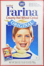 Farina Mills  Farina Original Hot Wheat Cereal, 28 Ounce