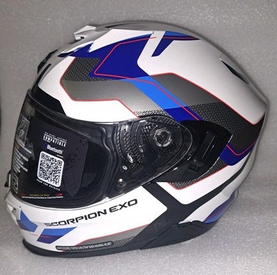 Scorpion EXO-T520 Zuse Street Motorcycle GRAPHIC Helmet Size L New 