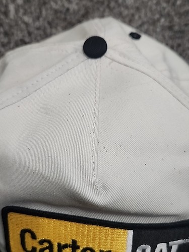 Butler Cat Caterpillar Official Licensed Cyrk Off White Trucker Hat Ball Cap - Picture 4 of 11