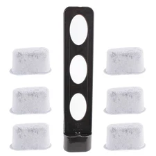 Replacement Parts Water Filter Holder with 6-pack Charcoal Water Filters,Comp...