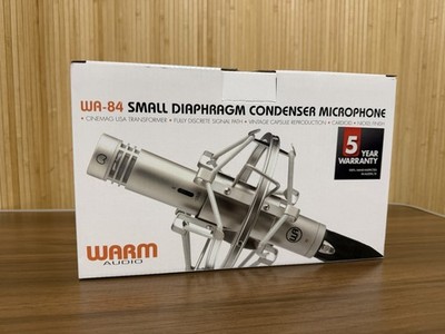 Warm Audio WA-84 Small-Diaphragm Condenser Microphone - Nickel - NEW