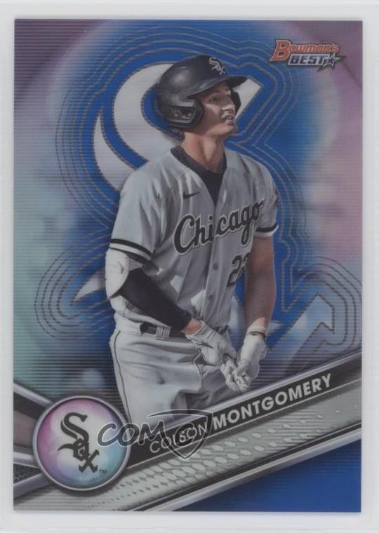 2022 Bowman's Best Top Prospects Blue Refractor 80/150 Colson Montgomery 1n2n