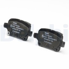 Bremsbelagsatz Hinten Trw-System für Opel Ampera-E F17 Astra K B16 ab 15->