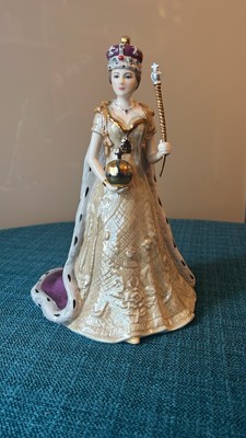 Spode Queen Elizabeth ll Diamond Jubilee Figur Limited Edition Box & Zertifikat
